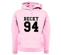 Becky 94 - Adulti Felpa/Maglione - Sing Cantante Testo Ventola Love Tour