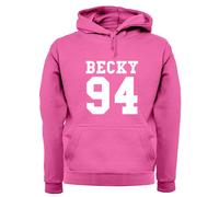 Becky 94 - Adulti Felpa/Maglione - Sing Cantante Testo Ventola Love Tour