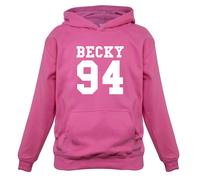Becky 94 - Bambini Felpa/Maglione - Sing Cantante Testo Ventola Love Tour