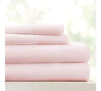 Becky Cameron Linen Market Set di lenzuola per letto king size, colore: Rosa