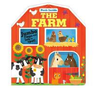 Becky Davies Peek Inside: The Farm (Libro di cartone)