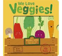 Becky Davies We Love Veggies (Libro di cartone) Funtime Felt