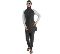 Beco Burkini - Costume da Bagno da Donna, Stile Musulmano, Donna, 5722, Argento/Nero, XL