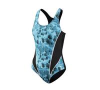 Beco, Costume da Bagno Donna, Petrolio/Nero, 40