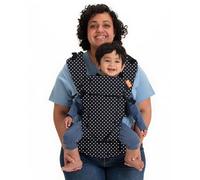 Beco Gemini Marsupio Neonato Ergonomico da 3,2 a 15,8 kg (7-35 lbs) | Posizione a M, Seduta Regolabile, 100% Cotone Morbido | Marsupio da Neonato a Bambino (Iris)