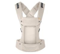 Beco Gemini Marsupio Neonato Ergonomico da 3,2 a 15,8 kg (7-35 lbs) | Posizione a M, Seduta Regolabile, 100% Cotone Morbido | Marsupio da Neonato a Bambino (Ecru)