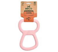 Beco Giocattolo Per Cani Tough Tugger Rosa 21,9x14,9cm Gioco Di Tiro Per Cani