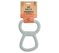 Beco Gioco per Cane Tough Tugger Giocattolo Gomma Naturale Verde 21,9 CM