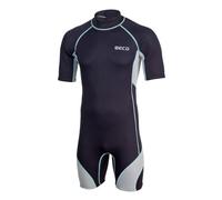 BECO Muta Neoprene Donna & Uomo Shorty CR 3 mm, UPF 50+, Cerniera | Termica con cerniera posteriore, per nuoto, SUP e sport acquatici