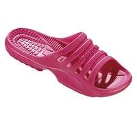 BECO Pantoletten, Badelatschen Unisex, Ciabatte Donna, Rosa (Pink 4), 41 EU