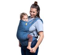 Beco Toddler Marsupio Ergonomico per Bambini - 2 Posizioni Con Seduta Extra Ampia, 100% Cotone, Fascia Elastica Porta Bimbi, Leggera e Traspirante, Marsupio Porta Bebè da 9 a 27 kg(Moonlight Stardust)