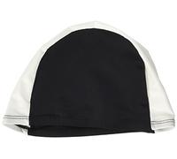 Beco Unisex Tessile della Cuffia da Bagno aspirante, Unisex, Textil-Schwimmhaube, Bianco/Nero, Taglia Unica
