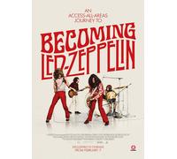 BECOMING LED ZEPPELIN Locandina Film 2025 Bianca A3/A4