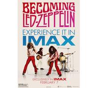 BECOMING LED ZEPPELIN Locandina Film 2025 Bianca A3/A4