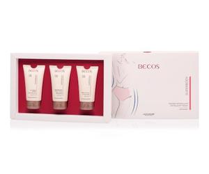 Becos Superbody - Trilogia Anticellulite Kit 3x75ml - è un protocollo d'intervento notturno in tre fasi, progettato per agire in sinergia sugli inestetismi della cellulite