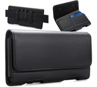 BECPLT Samsung Galaxy Note 20 Ultra 5G Note 10+ Plus 5G Note 9 Custodia Holster Fondina Porta Cellulare Cover Clip per Galaxy S21 Ultra 5G Note 8, iPhone 13 Pro Max XS MAX 8 Plus 7 Plus 6s Plus (Nero)