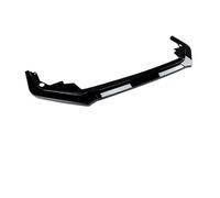 Becquet avant universel pour Civic 11e génération 2021-2025, aileron de pare-choc inférieur en ABS (noir brillant), noir