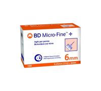 Becton Dickinson BD Microfine+ G31 6 mm Ago Per Penna Da Insulina 100 Pezzi