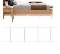Bed Blocker - Barriera trasparente regolabile, blocco sotto il divano, barriera per animali domestici, barriera sotto il divano per mobili, gatti, cani, giocattoli, casa, gattino, divano, porta