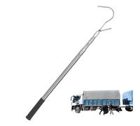 Bed Buddy Truck Tool - Multifunzionale Telescopic Pull Rod|ladder Poles with Hook|telescopic Bed Buddy Cargo Truck Retriever Stainless Steel |Telescoping Pull Pole|Multifunctional Roof Pole Hook