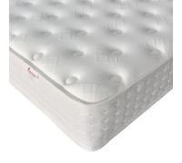 Bed Centre Materasso ibrido a molle insacchettate con schiuma, 25 cm, 1,2 m, supporto medio rigido, sollievo dalla pressione, isolamento del movimento e supporto dei bordi, traspirante e