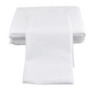 Bed Cover - Laminated Non Woven Fabric 180x80cm 50PCS | Waterproof | Time Use Massage Table Sheets With Elastic Fit | Oilproof Couch Protector For Hotel Beauty Salon Travel Elderly