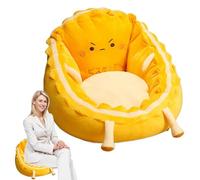 Bed Cushions The Floor Tatami Comfortable Office Chair Cushions Small Couch For Lazy People Floor Chair Cushion, Cute Egg Chair Cushion - Soft, Cushion with Back Support for Reading, Gaming