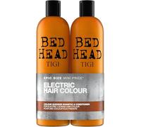 Bed Head by TIGI Colour Goddess Set Shampoo e Balsamo, 2x 750ml | Trattamento per capelli colorati, secchi e danneggiati, con burro di karité idratante e cheratina per lisciare