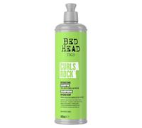 Bed Head by TIGI Curls Rock Hydrating Shampoo, 400ml | Detergente per capelli ricci, definisce i ricci con olio di argan idratante, riduce il crespo e dona lucentezza