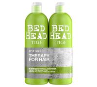 Bed Head by TIGI | Set shampoo e balsamo Re-Energise | Trattamento professionale per capelli detergente e condizionante | Ideale per tutti i tipi di capelli | 2x750ml