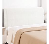 Bed Headboard Cover, Double/Single Bed Elasticated Headboard Cover, Washable Double Bed Headboard Cover, Headboard Cover, Bed Headboard Cover MATERIAL - The double bed headboard cover is made of super