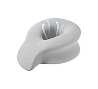Bed Massage Pillow, Pillows Support Face Down Rest, High Elasticity Deep Sleep Cushion, 13.78x10.63x5.51inc, Compact Versatile Ideal for Travel, Business Trips, Home, Dormitory