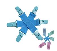 Bed Sheet Clips - Anti Twist Holder for Bedding | Sturdy Resin with Strong Grip, Non Slip Bed Corner Clips, Compact Fasteners for Home Dorm Hotel Apartment Duvet Cover Mattress Bedding Securing