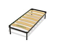 Bed Store SISTEMI RIPOSO Rete a Doghe Larghe 80X190 Singola Ortopedica Con Piedi