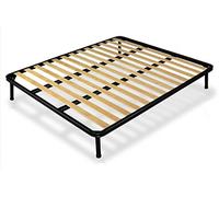 Bed Store SISTEMI RIPOSO Rete A Doghe Strette Per Letto Francese 140X200 Ortopedica Doppio Rinforzo