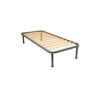 Bed Store SISTEMI RIPOSO Rete A Doghe Strette Singola Per Letto Singolo 80X195 Ortopedica Con 4 Piedi H30 cm