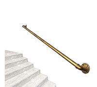 BEdaw Corrimano Perhiera per Scale per Interni Ed Esterni Corrimano per Scale in Ottone Corrimano Staffe Perhiere per Scale Barra Di Sostegno Kit Di Supporto a Parete Balaustra in Ferro Battuto/2.6F
