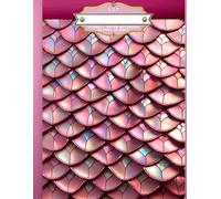 BEDAZZLED MERMAID * CORNELL NOTES SYSTEM COLLEGE COURSE NOTEBOOK+BONUS: Address/CellPhone-Sorority Sisters Women Girls Teen Gratitude Travel Journal ... Homeschool High School Ivy League University