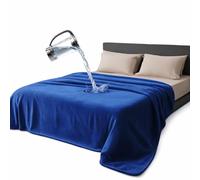 Bedding Aid Copriletto Impermeabile, Coperta per Cani, Letto (Blu Scuro/Verde Scuro, 203x229cm)