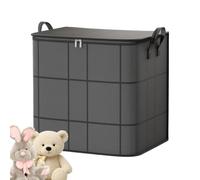 Bedding Storage Bag - Fabric Clothes Storage Bin with Handle