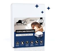 Beddy-Bye - Coprimaterasso 135x190 cm Matrimoniale Impermeabile e Traspirante - Proteggi Materasso con 4 Angoli Elastici Eco-responsabili Prodotto nell'UE e Certificato Oeko-Tex®