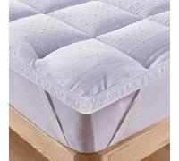 Bedecor 3D Topper Singolo 90X200Cm, Coprimaterasso Singolo Di Microfiber Extra-M