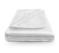 Bedecor Coprimaterasso Matrimoniale Francese Impermeabile 140 x 200cm con 4 Elastici - Traversa Letto - Spugna Cotone 80% - Anti-Acaro, OEKO-TEX