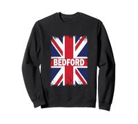 Bedford - Bandiera Britannica Vintage Union Jack Felpa