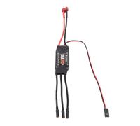 Bediffer 30A V2 Brushless ESC RC Aereo Drone Regolatore di velocità del Motore per 2-4s Lipo Vista in Prima Multi Assi Ala Fissa, Rame in Plastica