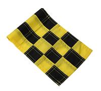 Bediffer Bandiere da a Scacchi per Allenamento in Cortile, Aste per Bandiere da Putting Green in Nylon Resistente per Allenamento Sportivo All'Aria Aperta, Leggere e Resistenti Ai Raggi UV, 22x15,5