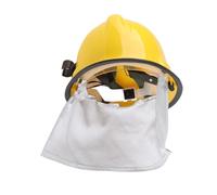 Bediffer Casco di Sicurezza per Vigili del Fuoco, Ignifugo, Resistente Alla Perforazione, per il Salvataggio, Protettivo con Foglio di Alluminio, Regola le Dimensioni della Testa, Applicabile Ai