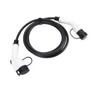 Bediffer Cavo di prolunga flessibile ad alta corrente, 32 A, tipo 2 a J1772, lunghezza 4,6 m, impermeabilità IP55, per veicoli elettrici, con custodia (ideale per vari modelli di auto elettriche)