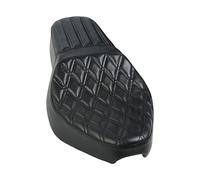 Bediffer Cuscino in Pelle per Sedile a Due Posti per Moto per CMX 300 500 2017-2022, Comodo Cuscino per la Sicurezza di Guida (Grana romboidale e Grana incrociata)