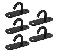 Bediffer Gancio per Soffitto 5 Pezzi Cuscinetto per Occhi in Acciaio Inossidabile Addensato per Appendere Lanterne, Ventole e Strumenti